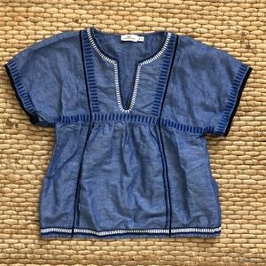 Vineyard Vines Geo Embroidered Top